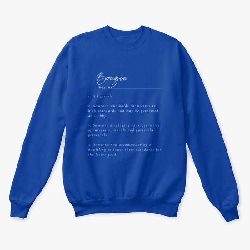 Bougie Definition - White Text